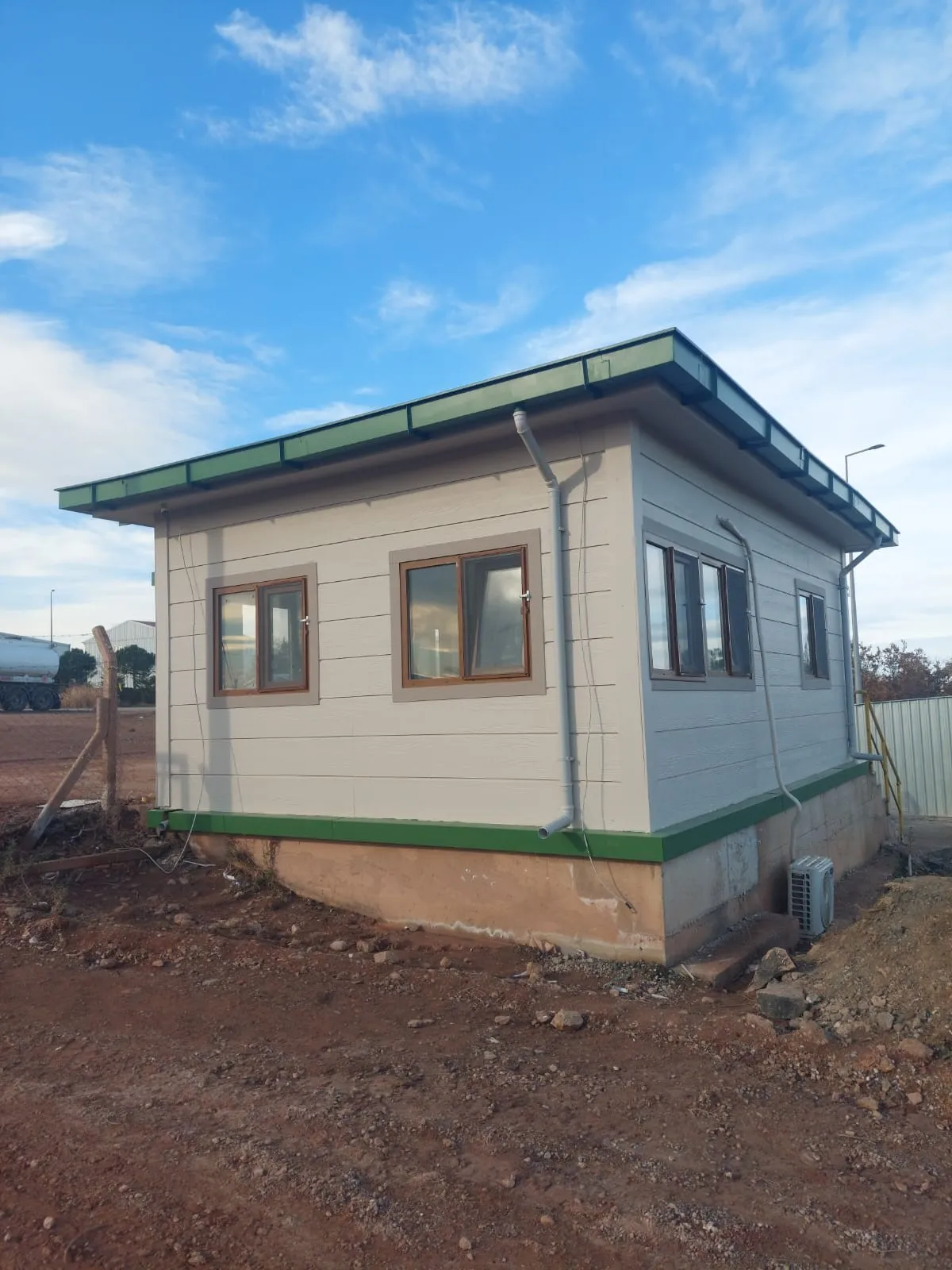 prefabrik danışma binası