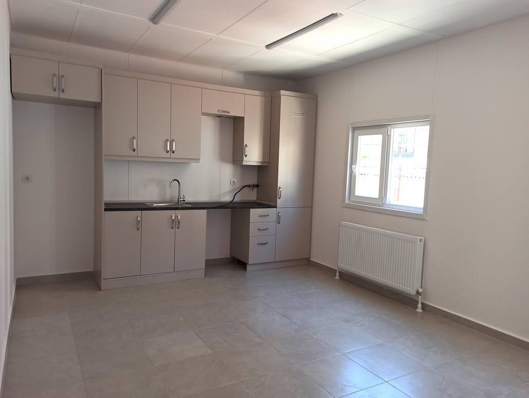 prefabrik okul binası