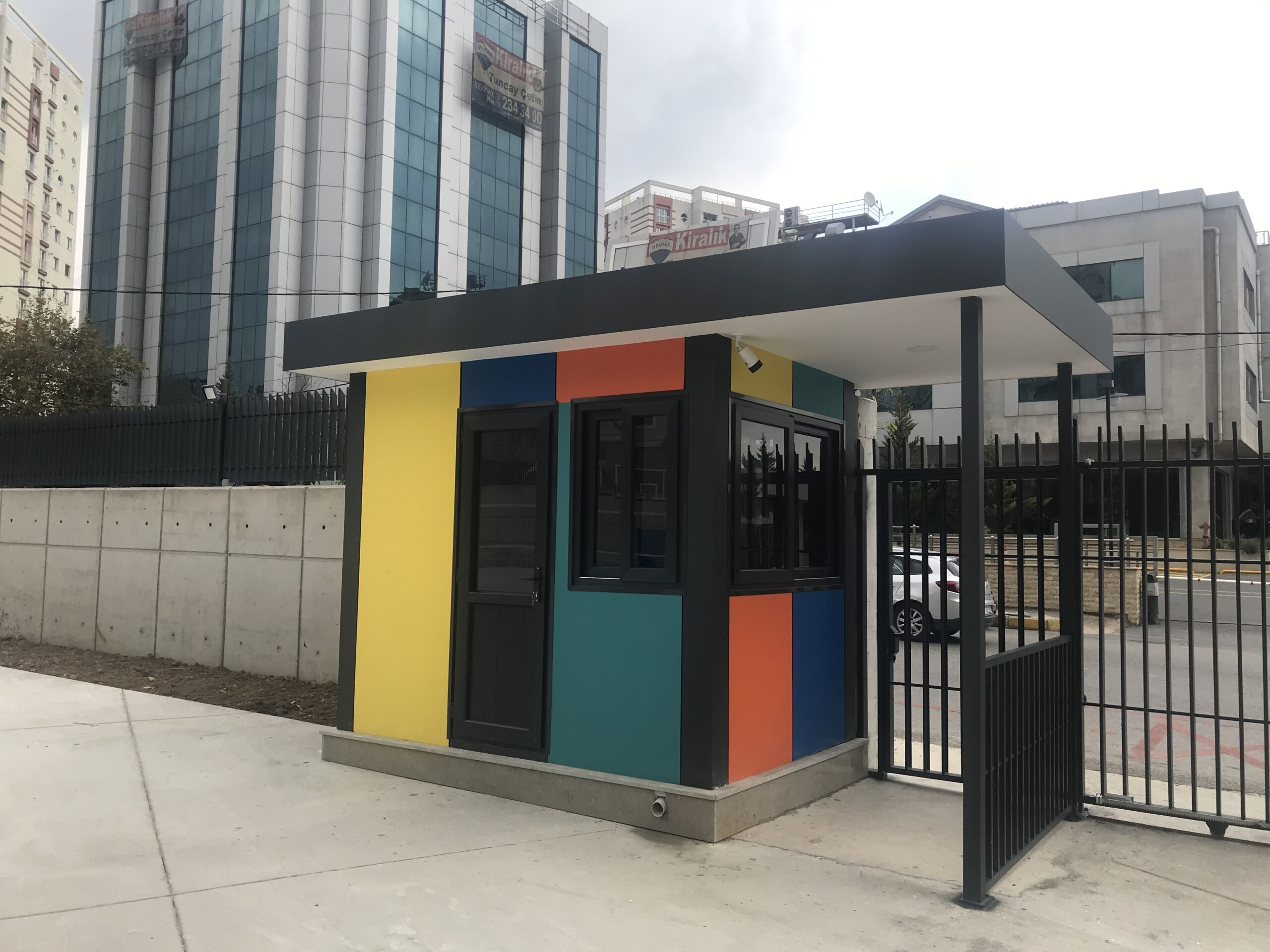 Pendik Okul Binası Resepsiyon Modülü Pramo Prefabrik10