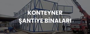 Pramo Prefabrik, şantiyeler için dayanıklı, modüler ve hızlı kurulumlu konteyner bina çözümleri sunar.