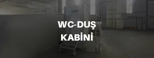 prefabrik wc duş kabini