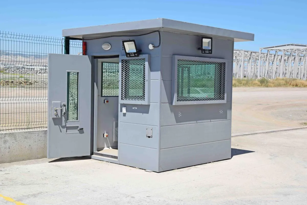 zırhlı kabin prefabrik