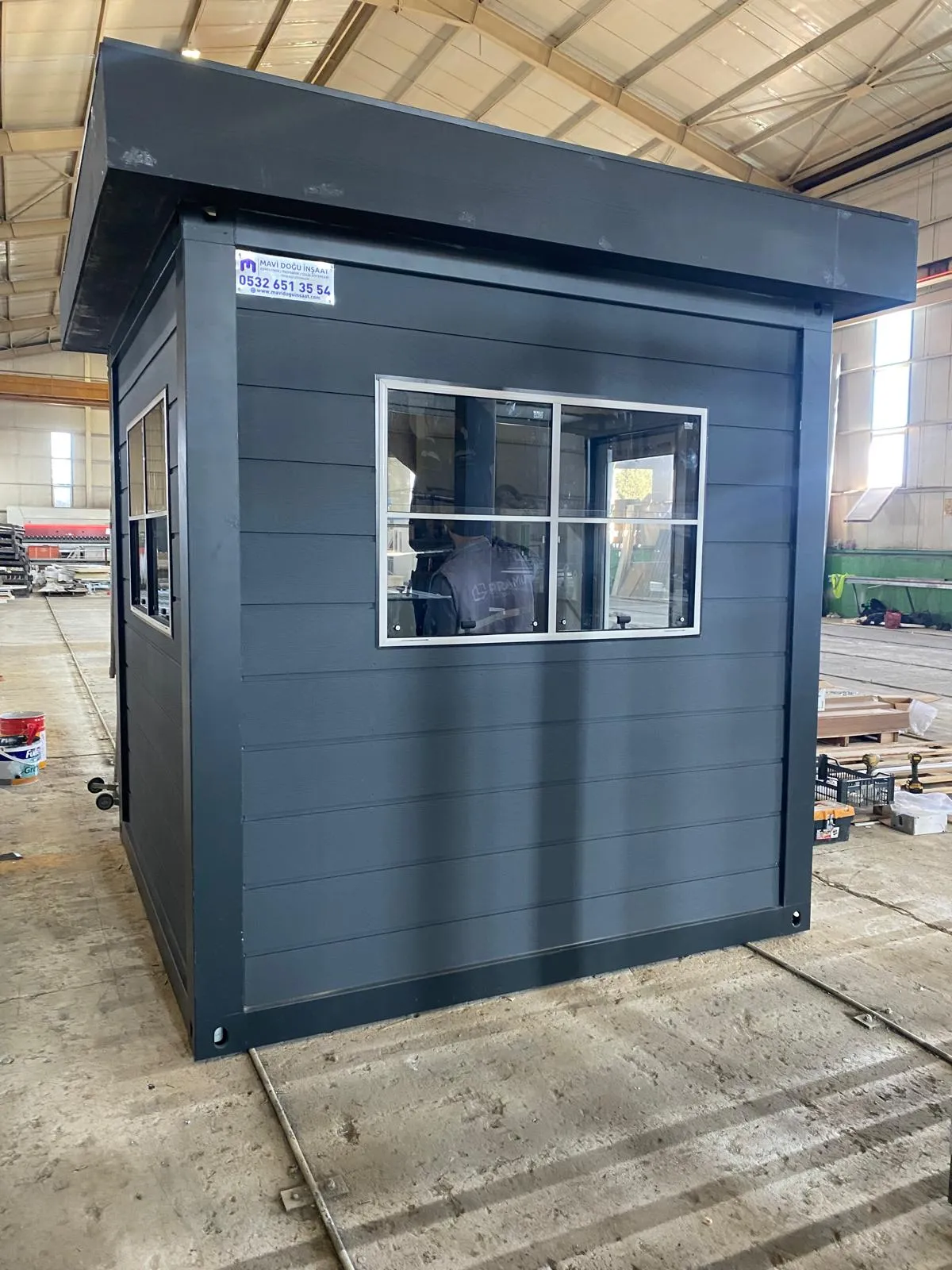 Pramo Metropol Kabin modern dis alan tasarimi